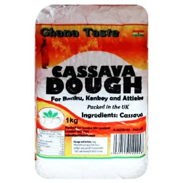 GHANA TASTE CASSAVA DOUGH 10X1KG