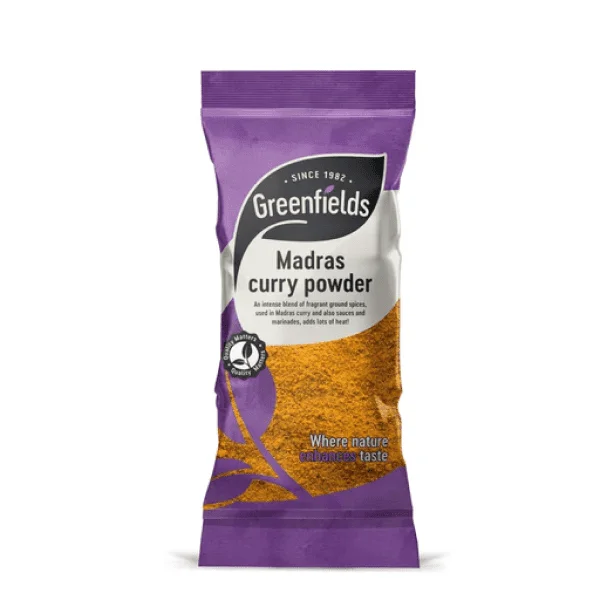 Green Field Curry Powder Madras 12x75g