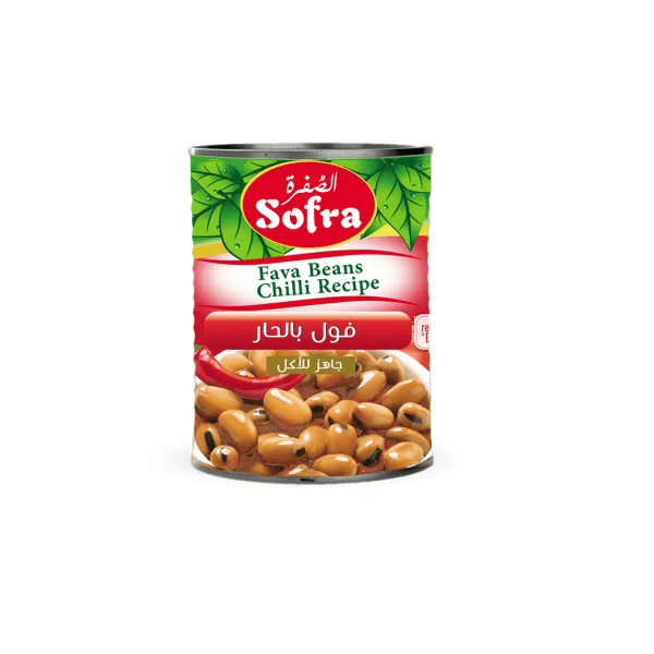 Sofra Fava Beans Chilli  12x400g