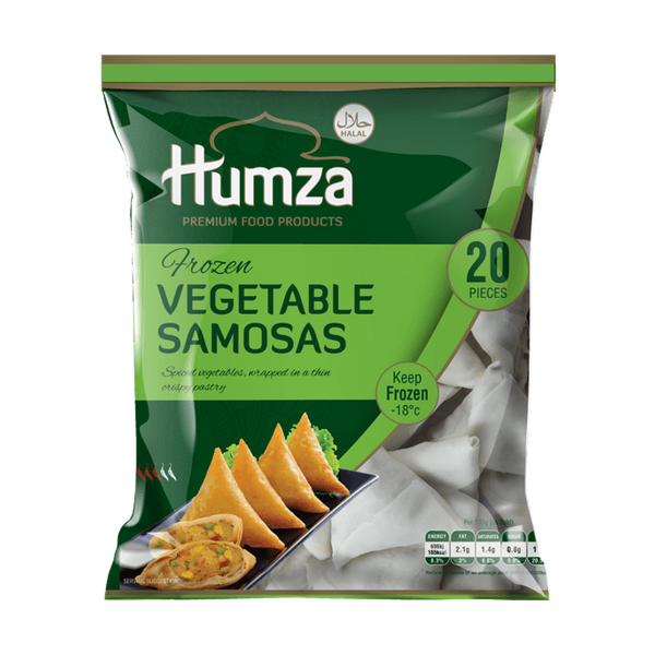 Humza Veg Samosa 20pc 10x650g (case)