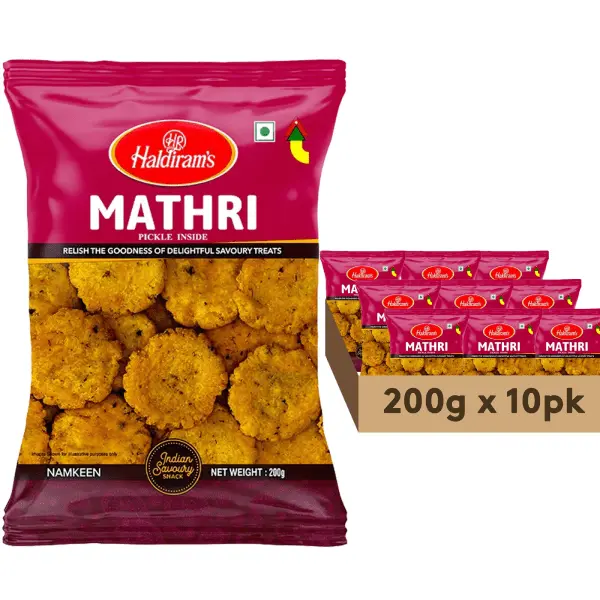 HALDIRAM MATHRI 10X200G