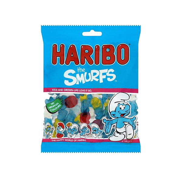 Haribo Fizzy Smurfs 24x100 G