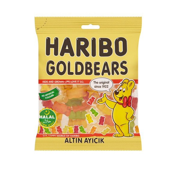 Haribo Gold Bears  (brown) 24x70 G