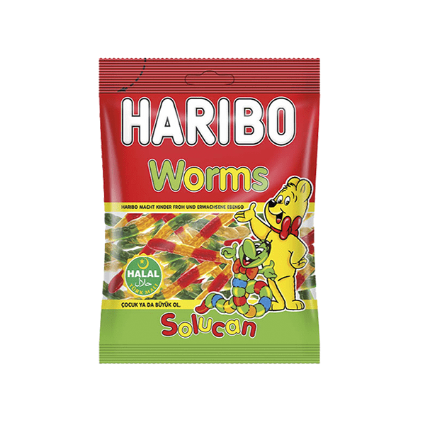 Haribo Worms 24x80 G