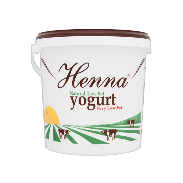 Henna Very Low Fat Natural Yogurt 5kg