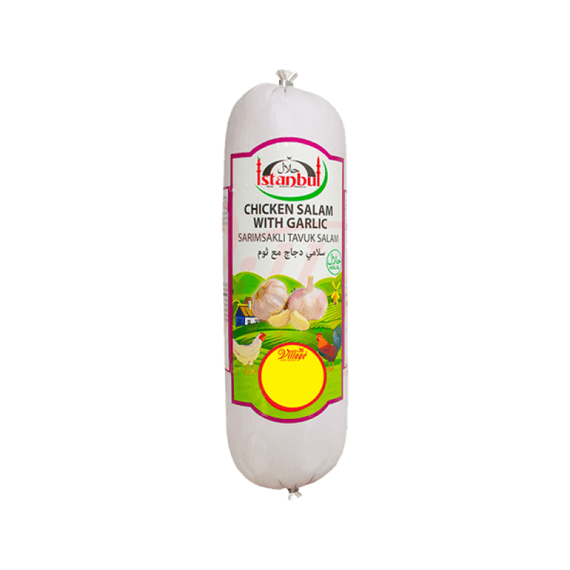 ISTANBUL CHICKEN SALAMI GARLIC 450G