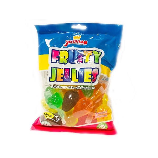 JM FRUITY JELLY MIXED 20X15PCS