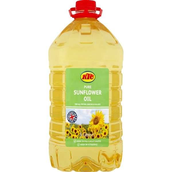 Ktc Sunflower Oil 5ltr (unit)