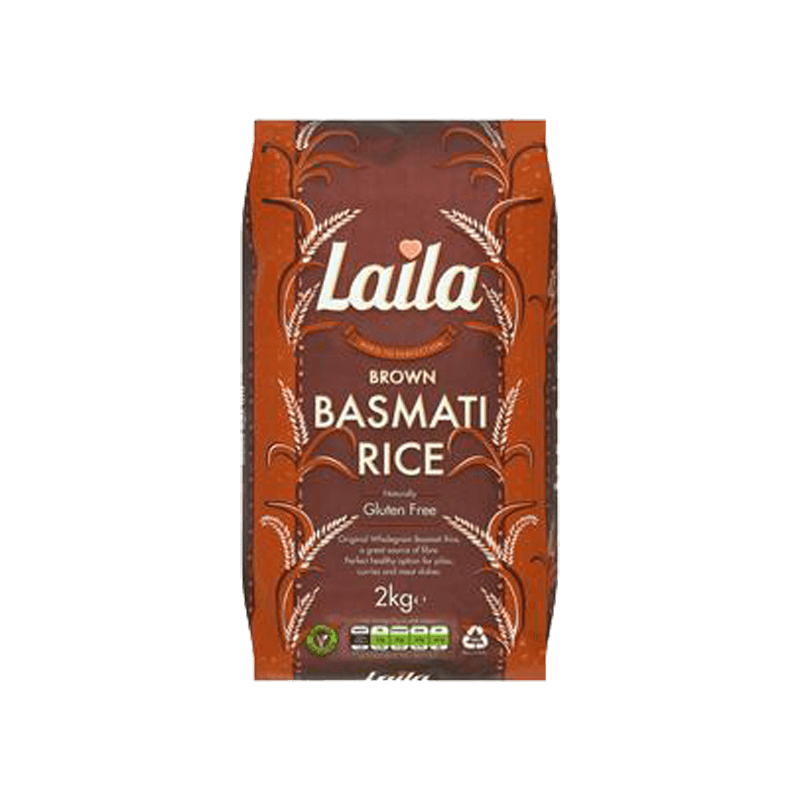 Laila Brown  Rice 2kg (unit)