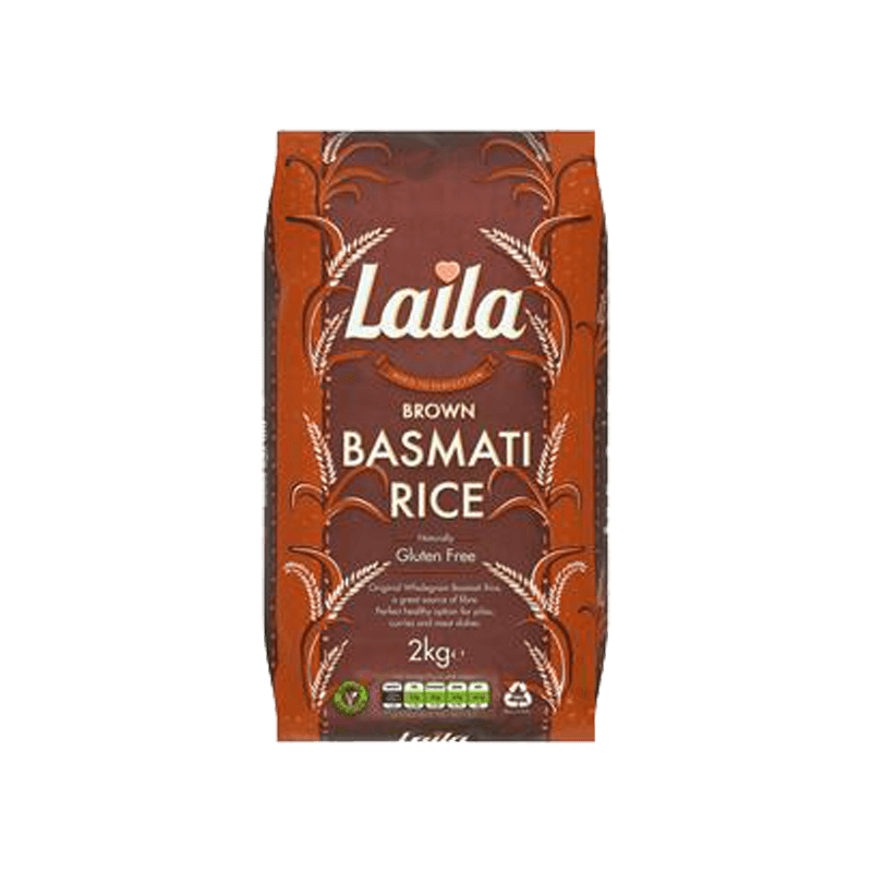 LAILA BROWN  RICE 2KG (UNIT)