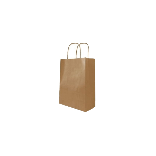 Medium Kraft Paper Carrier Bags 250 Pcs