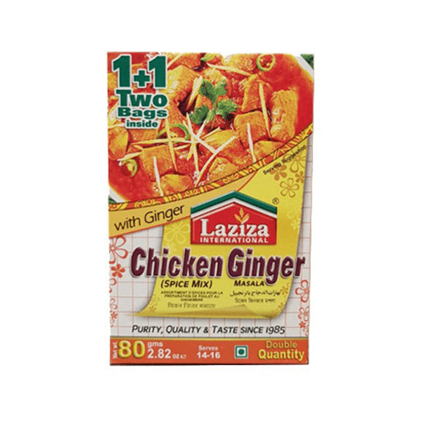 LAZIZA CHICKEN GINGER 6X80G