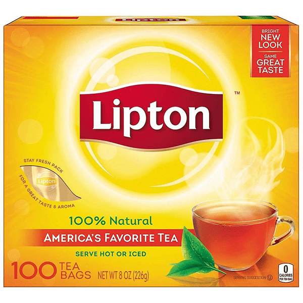 LIPTON BLACK TEA 12X100 TB