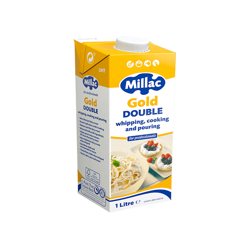 Millac Double Cream 1lt (unit)