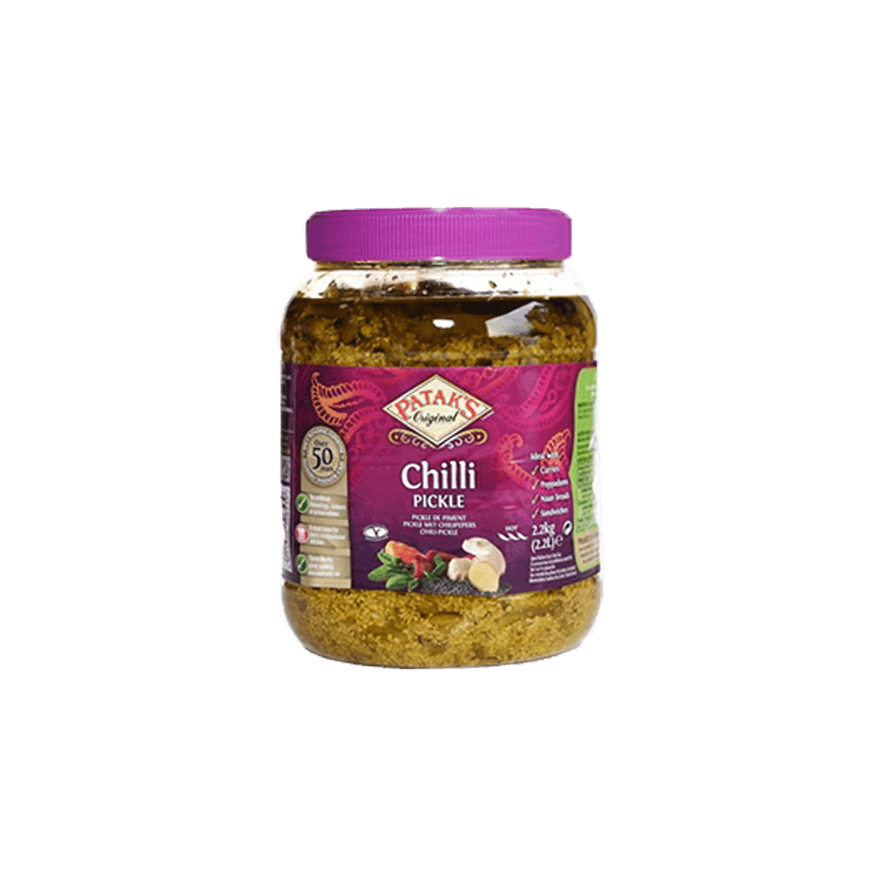 Pataks Chilli Pickles 2.2kg (unit) Clear