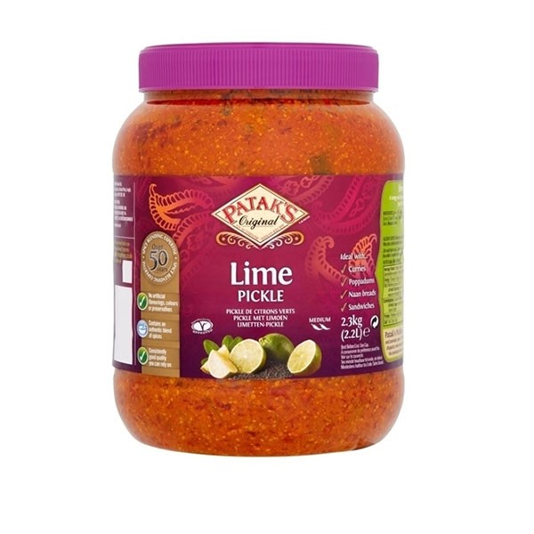 Pataks Lime (mild) Pickles 2x2.3 Kg