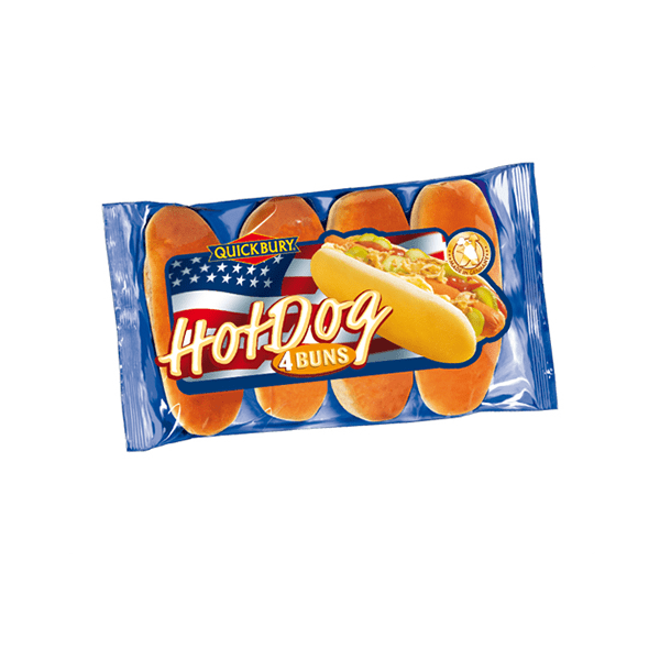 Qb Hotdog Buns 250g (unit)