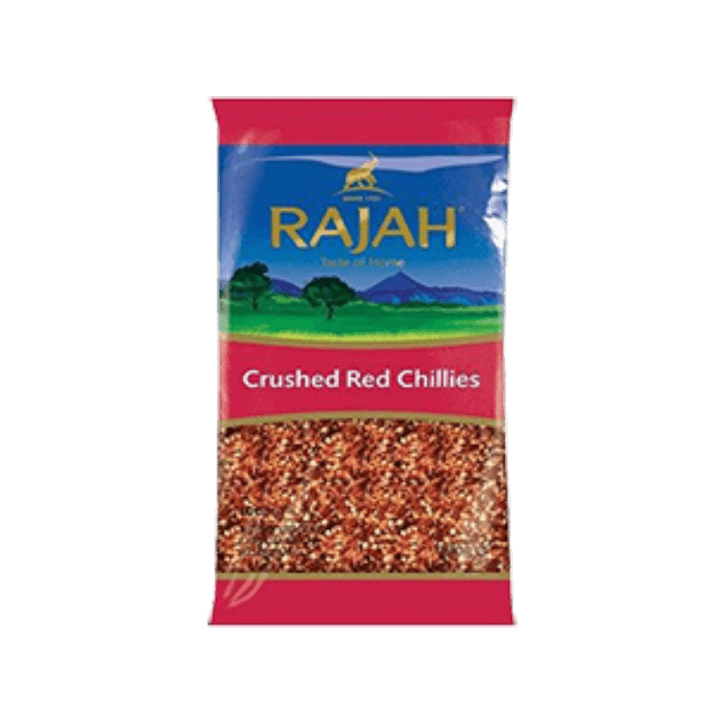 Rajah Crushed Red Chillies 10x200g (disc)