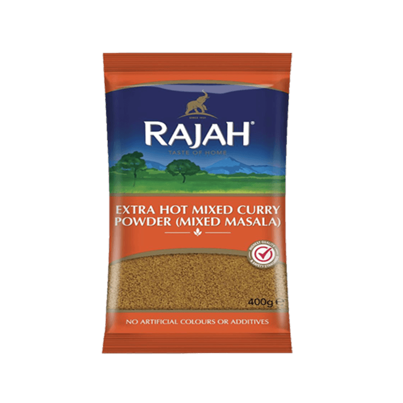 Rajah Extra Hot Curry Powder 10x400g (disc)