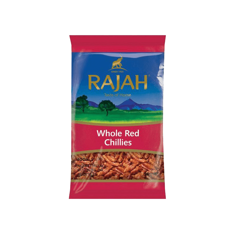 Rajah Whole Red Chilli 10x200g (disc)