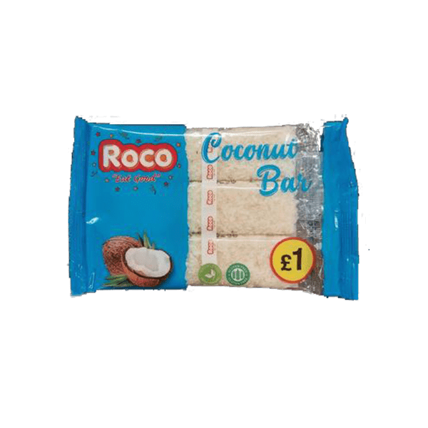 Roco Coconut Bar 96g £1 (unit)