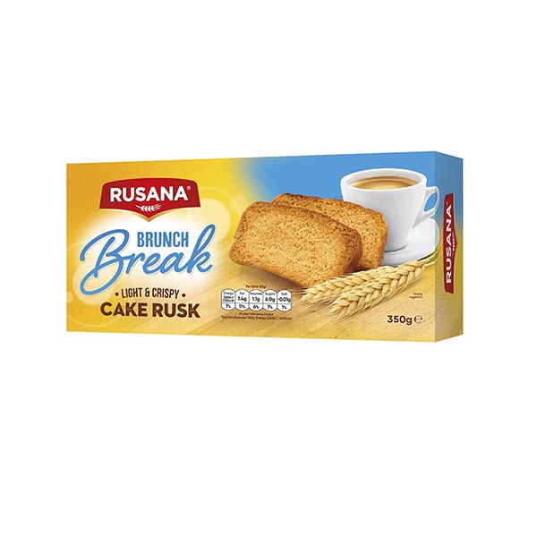 Rusana Cake Rusk 12x350 G