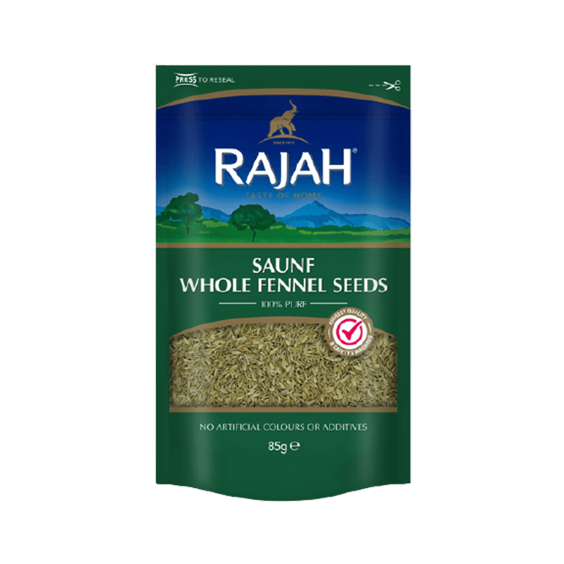 Rajah Whole Saunf Fennel Seed 10x85g