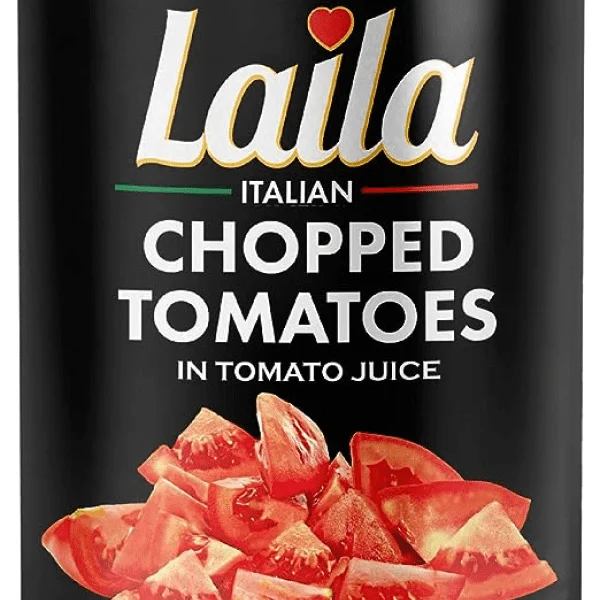 Laila Chopped Tomatoes Italian 12x400g