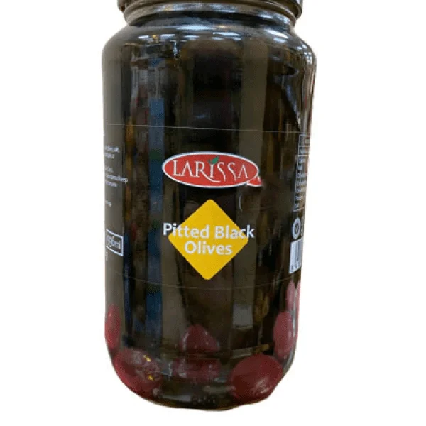 Larissa Black Pitted Olives 12x430g