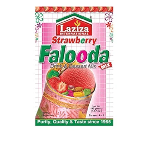 Laziza Falooda Strawberry 6x195g