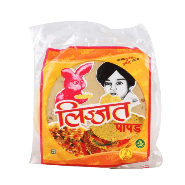 Lijjat Zeera Papadoms 200gm