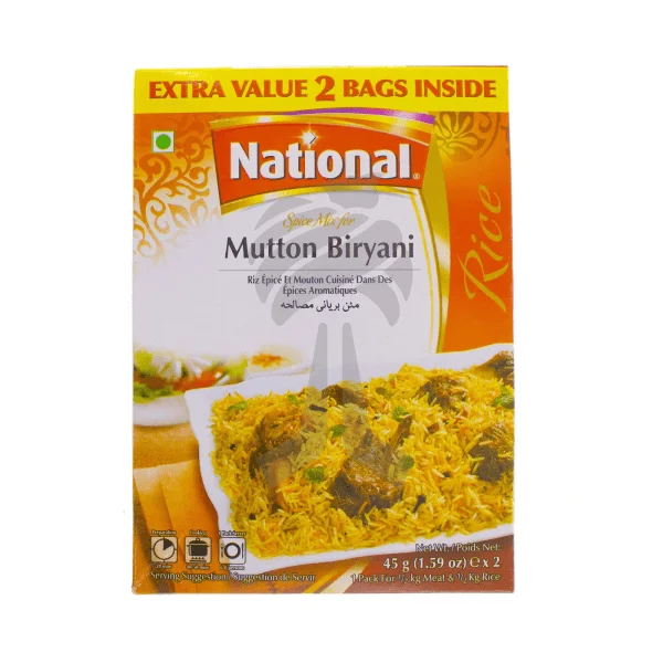 National Mutton Biryani 6x90g