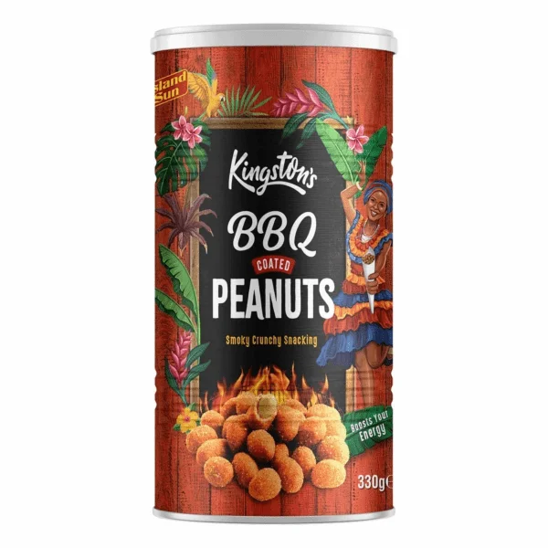 Kingston Bbq Peanuts 12x330g