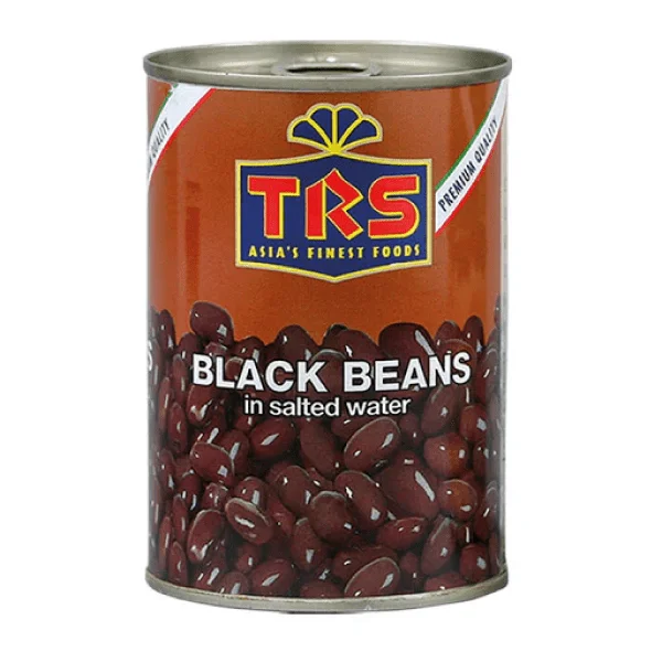 Trs Black Beans Boiled Canned 400g(unit) (s3)