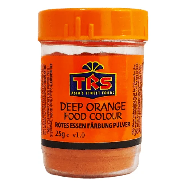 Trs Food Colour Deep Orange 12x25g (s3)