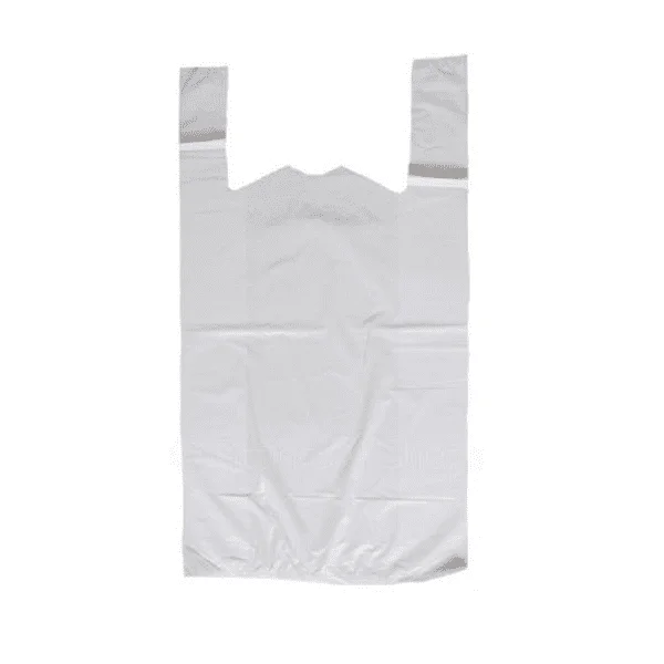 VICTORIA WHITE BOTTLE BAG 8X13X18