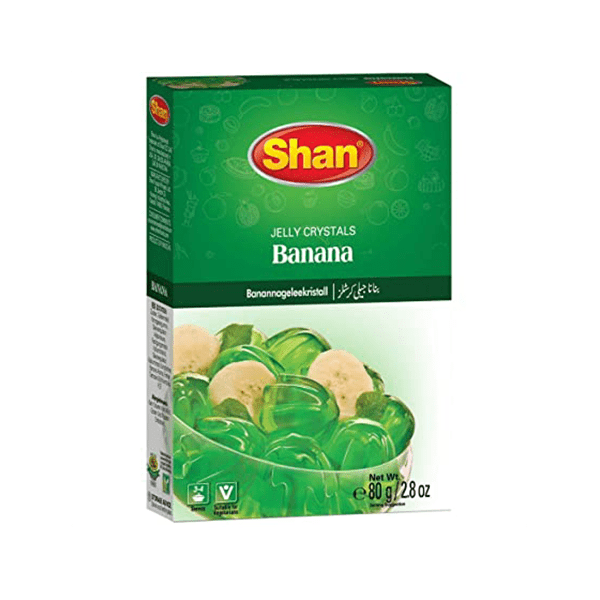 Shan Banana Jelly 6x80 G