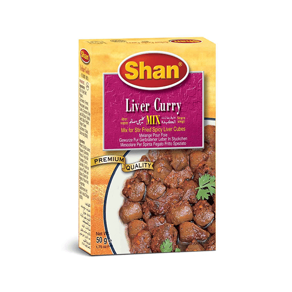 SHAN LIVER CURRY 12x50 G