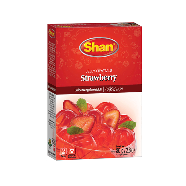 Shan Strawberry Jelly 6x80 G