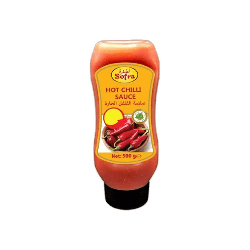 Sofra Hot Chilli Sauce 8x500g