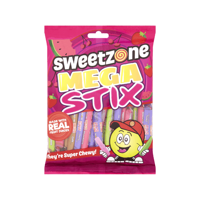 SWEETZONE MEGASTIX BAGS 200G (UNIT)