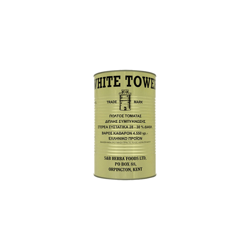 White Tower Tomato Paste 4x5 Kg