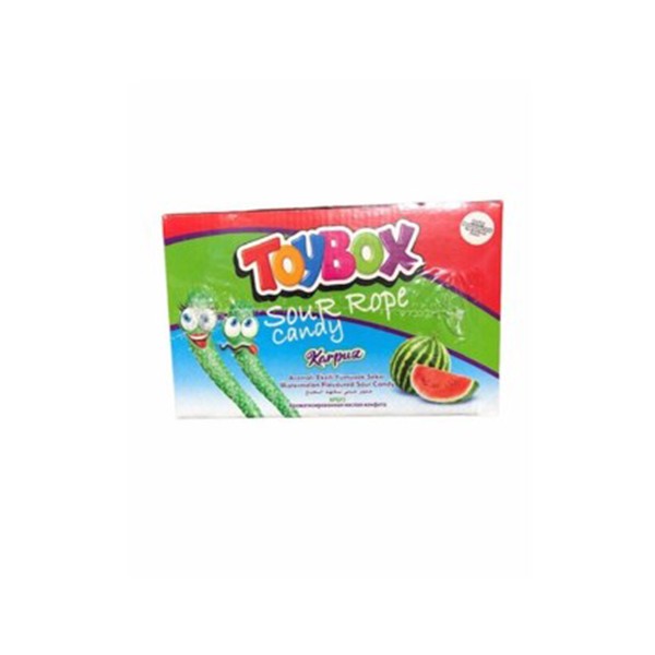 Toybox Licorice Sour Rope W/wtrm 20g