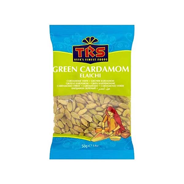 TRS CARDAMOMS GREEN 20X50 G