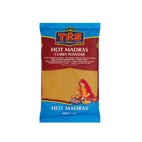 Trs Madras Curry Pd Hot 10x400g (s1)