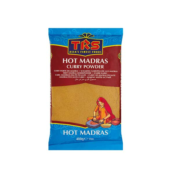 TRS MADRAS CURRY PD HOT 400G (UNIT)