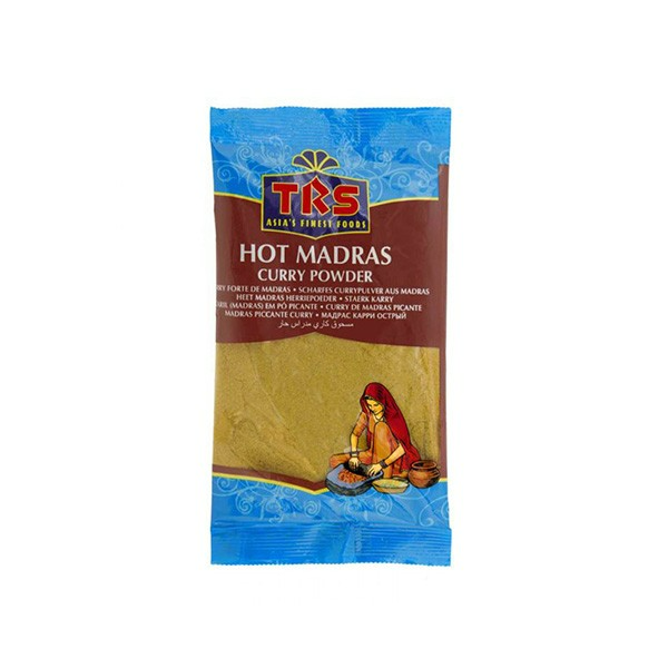 Trs Madras Curry Pd Hot 100g (unit) (s1)