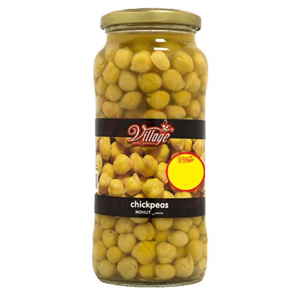 Village Chickpeas (jar ) 12x540 G