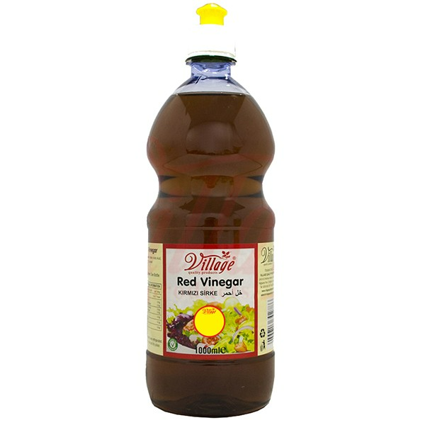 VILLAGE RED VINEGAR 1LTR (UNIT)