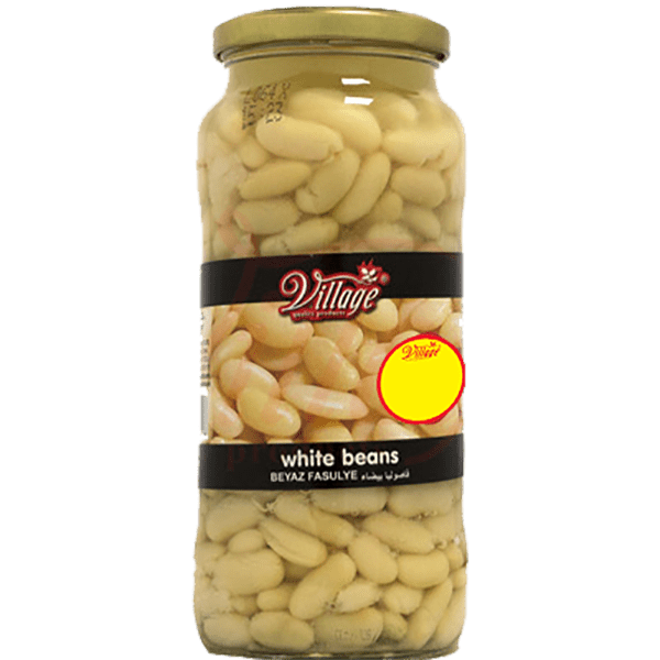 VILLAGE WHITE BEANS 540G (UNIT)